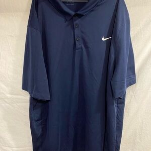 Nike Men’s Blue with Black sides Dri-FIT Polo Shirt
